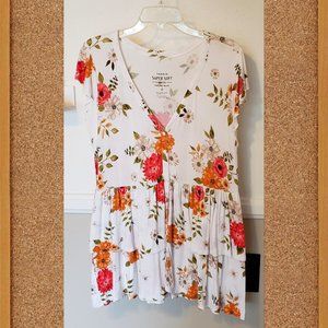 Floral BabyDoll Top